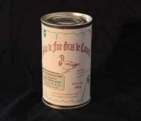 Bloc de foie Gras 190g bloc de foie gras en 190g élaboré par la ferme d armagnoac